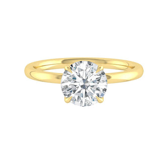 round-cut-solitaire-moissanite-engagement-ring