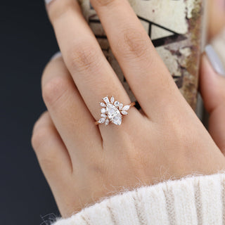 marquise-shaped-moissanite-cluster-engagement-ring-3