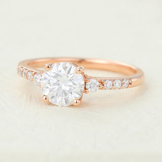 round-shaped-moissanite-pave-setting-engagement-ring-3