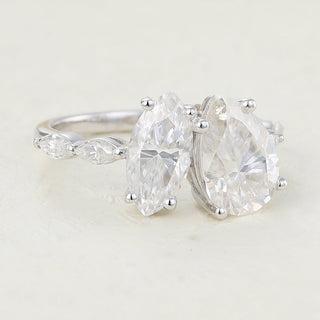 0-90-ct-marquise-1-93-ct-pear-shaped-moissanite-two-stone-engagement-ring