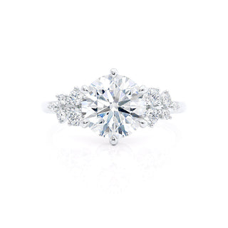 round-cut-moissanite-cluster-style-engagement-ring