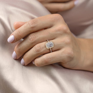 emerald-cut-halo-pave-setting-moissanite-engagement-ring