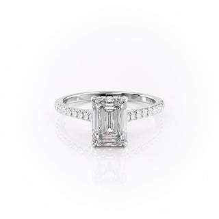 emerald-cut-solitaire-pave-setting-moissanite-engagement-ring-4