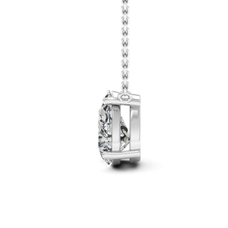 Pear Cut Diamond Moissanite Colleen Necklace For Women