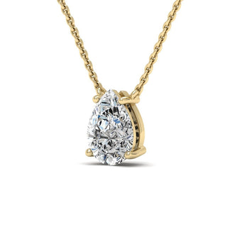 Pear Cut Diamond Moissanite Colleen Necklace For Women