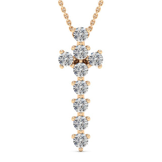 Round Cut Diamond Gracie Moissanite Necklace