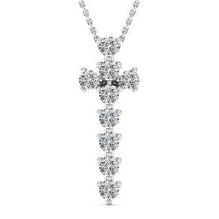 Round Cut Diamond Gracie Moissanite Necklace