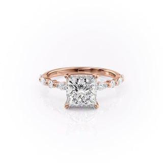 princess-cut-solitaire-pave-setting-moissanite-engagement-ring-3