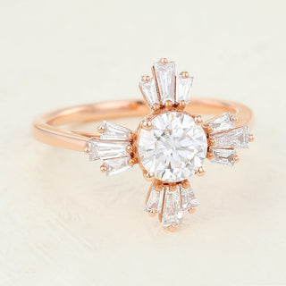 round-shaped-moissanite-cluster-engagement-ring-2