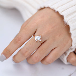 round-shaped-moissanite-halo-engagement-ring