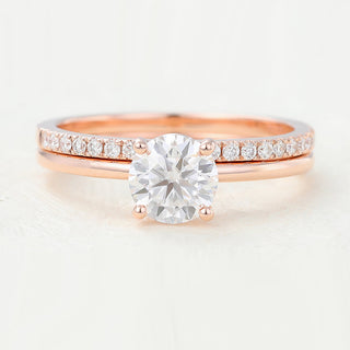 round-moissanite-solitaire-bridal-ring-set-2