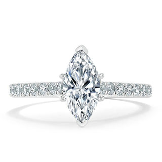 marquise-cut-solitaire-pave-moissanite-engagement-ring