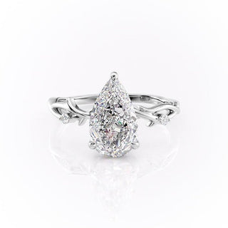 2-ct-pear-cut-solitaire-twig-style-moissanite-engagement-ring